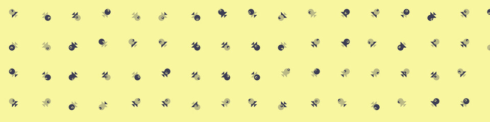 Abstract Color Halftone Dots generative art background illustration