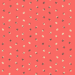 Abstract Color Halftone Dots generative art background illustration