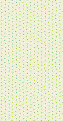 Abstract Color Halftone Dots generative art background illustration