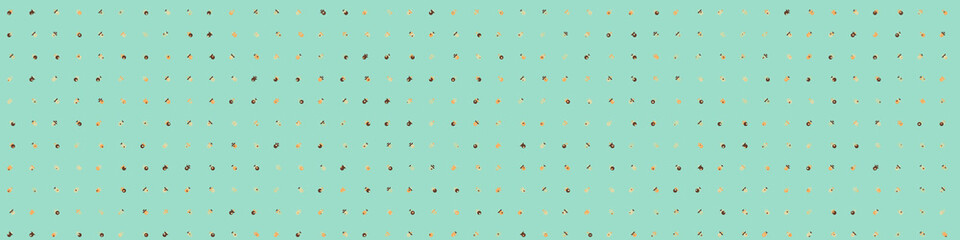 Abstract Color Halftone Dots generative art background illustration