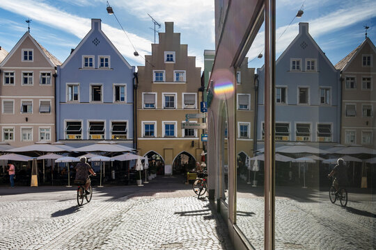 Reflektion in der Altstadt