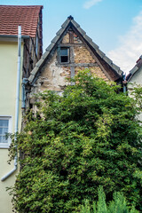 Gebäudeschäden am Fachwerkhaus