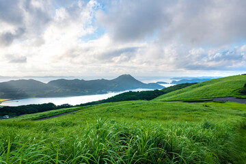 長崎県平戸市　川内峠の夏の風景