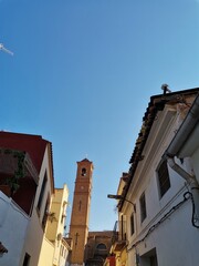 View of the bell tower from a street 2