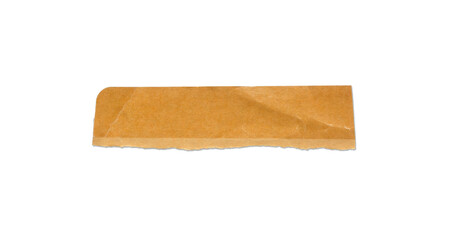 Collection of Recycled paper,crumpled paper,unfolded piece paper on white background