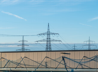 Strommasten Hochspannungsmasten