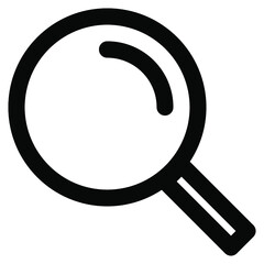 search searching icon. vector thin line mini icon. Thin line simple outline icons, 24x24px grid. Pixel Perfect. Editable stroke