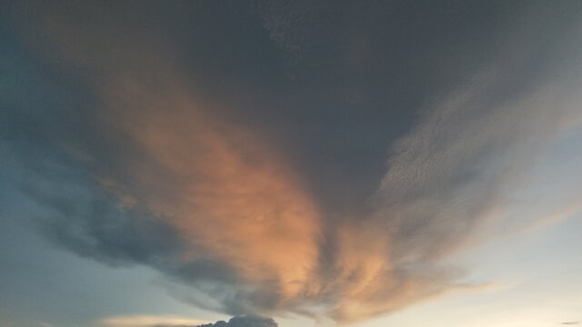 clouds in the sky