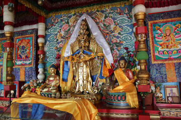 Aryabal Meditation Temple in Gorkhi-Terelj National Park, Mongolia