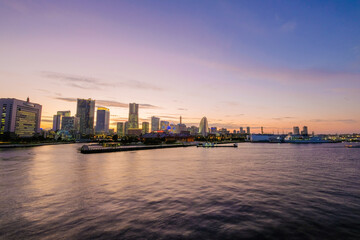 Fototapeta premium 横浜大さん橋からのみなとみらいの夜景