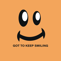 Smile quote design icon vector