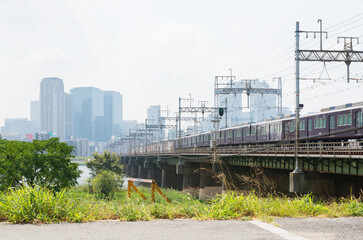 Fototapeta premium 淀川河川公園
