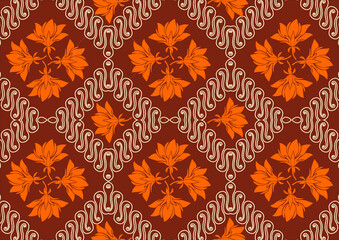 Batik Indonesian: is a technique of wax-resist dyeing applied to whole cloth, or cloth made using this technique originated from Indonesia.