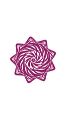 flower mandala, this design is very suitable for wall decorations, symbols and others