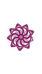 flower mandala, this design is very suitable for wall decorations, symbols and others
