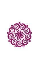flower mandala, this design is very suitable for wall decorations, symbols and others