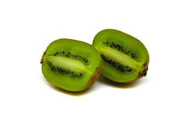 Two halves of kiwi