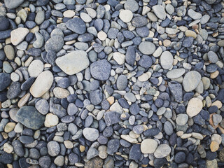 pebbles on the beach