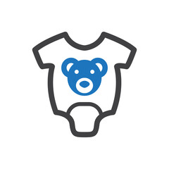 Fototapeta premium Baby romper icon