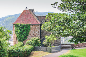 The Dover Castle in south east England UK