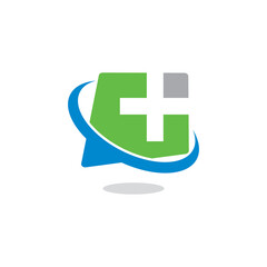 Obraz premium Abstract Medicine Vector , Health Logo