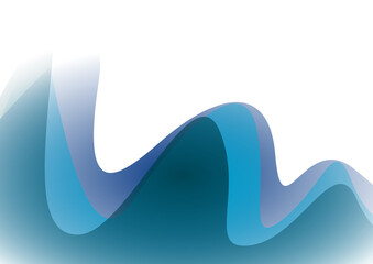 abstract color background of wave and copy space for text