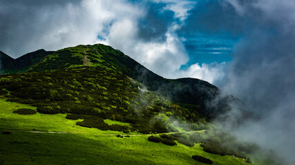 landscape with clouds