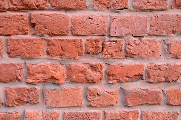 Obraz premium Abstract background of an old red brick wall
