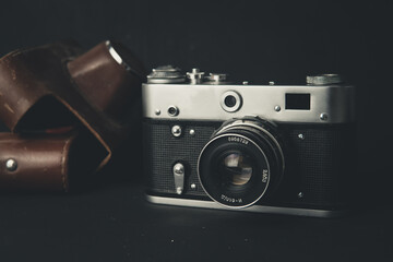 vintage photo camera