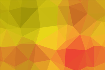 Multicolor polygon pattern. Low poly design
