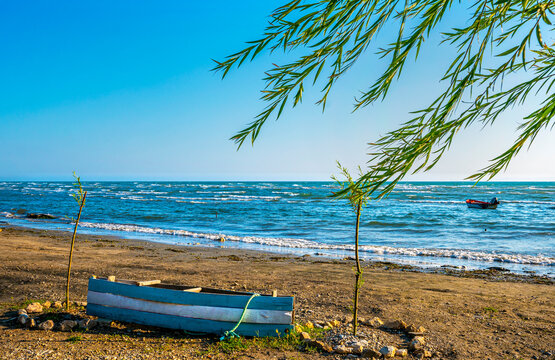 Doğanbey bay is offering amazing sunset view  in S&ouml;ke, Aydın, Turkey