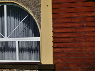 window with shutters