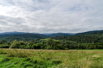 Fototapeta na wymiar Bieszczady Panorama 