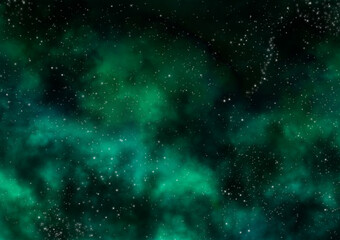 Star and space background illustration