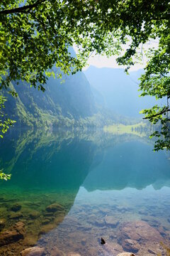 blauer bergsee 