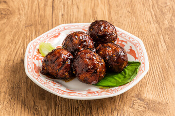 中華肉だんご　Chinese meat dumplings