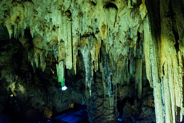 of the cave of nerja, in malaga