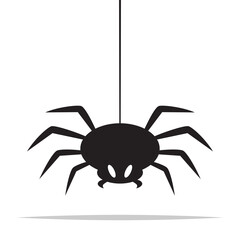 Spider vector isolated illustration