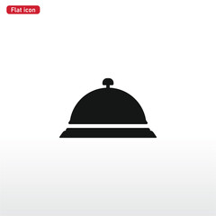 Hotel Bell icon vector . Bell sign