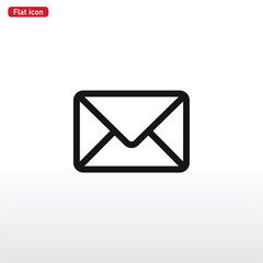 Email icon vector . Mail sign