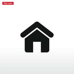 Home icon vector . House sign