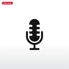 Microphone icon vecor eps 10