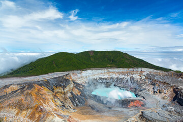 Poás Volcano National Park, Alajuela Region, Costa Rica, Central America, America
