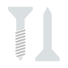 Icon Of Screw And Nail