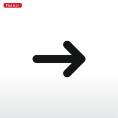 Right Arrow icon vector eps 10