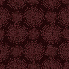 Clover Flowers dark pink