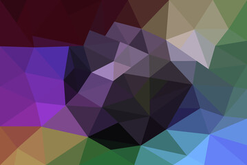 Fototapeta premium abstract background with triangles