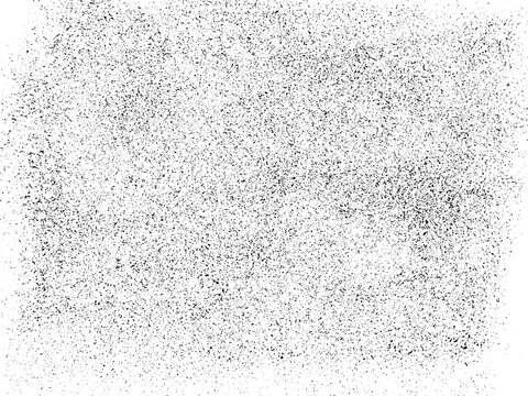A black and white vector texture of a distressed rolled ink print. Ideal as a background or for adding texture. The vector file has a background fill and a texture layer for easy color scheme changes.