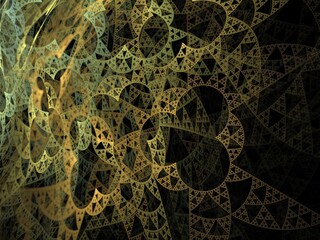 Imaginatory fractal background Image