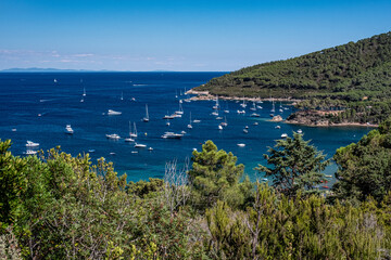 Obraz premium Isola d'Elba, promontorio di Capoliveri
